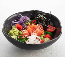 Поке с лососем