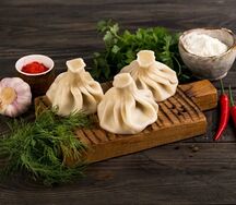 Хинкали с баранины