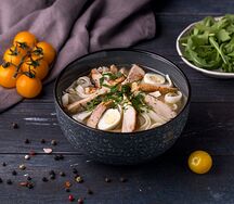 Домашний куриный суп-лапша