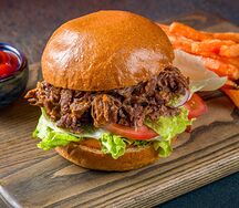 С рваной свининой