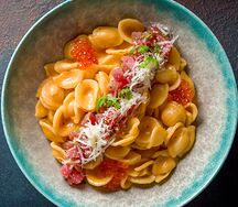 Орекьетте с тар-таром из тунца