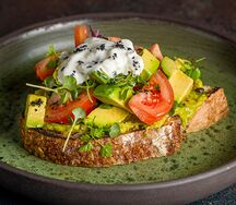 Брускетта со страчателлой