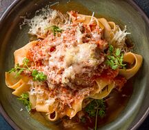 Паппарделле с рагу из утки