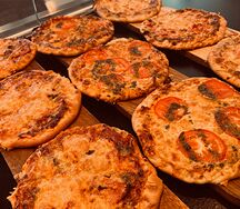 Фладен с моцареллой