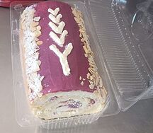 Рулет шоколадно банановый