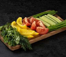 Овощная тарелка