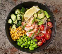 Поке с креветкой