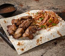 Шашлык из cвинoй шеи