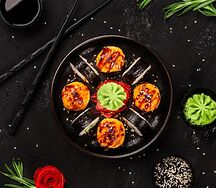 Ролл с угрём