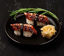 Суши с угрём 