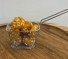 Сырные медальоны