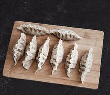 Гедзе с креветкой