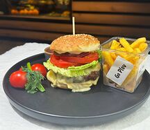 Бургер с говядиной