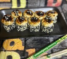 Запеченный ролл с курицей