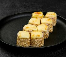 Запеченный ролл с крабом