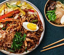 Обед со свининой