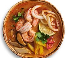 Том ям с креветками