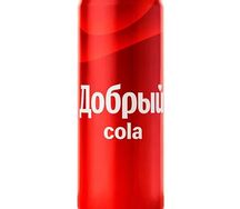 Добрый Cola в жестяной банке
