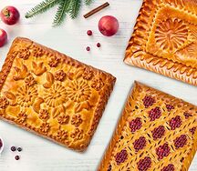 Набор пирогов рождественский