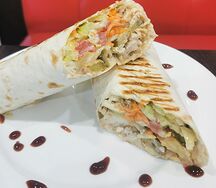 Шаверма Чили с халапеньо в лаваше