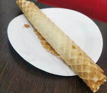 Вафли трубочки