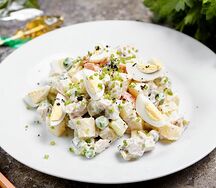 Детский салат Оливье