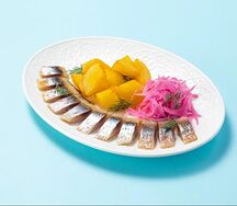 Селедка с картофелем