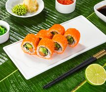 Ролл Калифорния с угрем