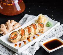 Ролл темпура с крабом