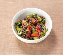 Овощной салат по-грузински со специями