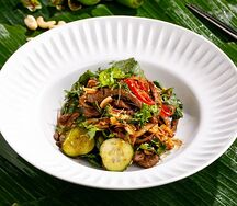 Салат с говядиной по-корейски 