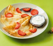 Блины с топпингом