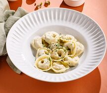 Пельмени со скумбрией и квашеной капустой