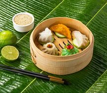 Димсамы с грибами