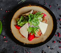 Салат с баклажанами