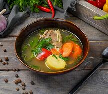 Шурпа с говядиной