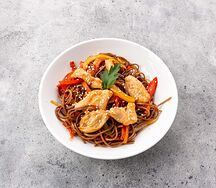 Вок с курицей