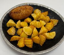 Котлета домашняя с картофелем