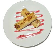 Блинчики с творогом