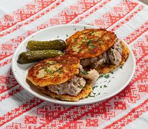 Драники Бефстроганов