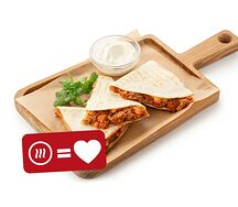 Кесадилья с говядиной