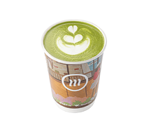 Зеленая матча латте
