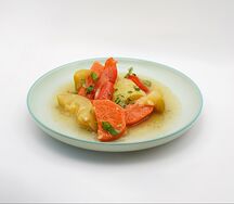 Овощи, тушенные с тыквой