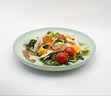 Салат Рукола с апельсином