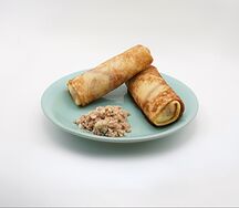 Блины с мясом