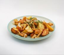 Картофель с опятами