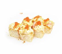 Запечённый ролл с крабом