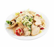 Салат Цезарь с курицей