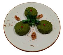 Пхали из зеленой фасоли