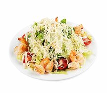 Салат Цезарь с креветкой
